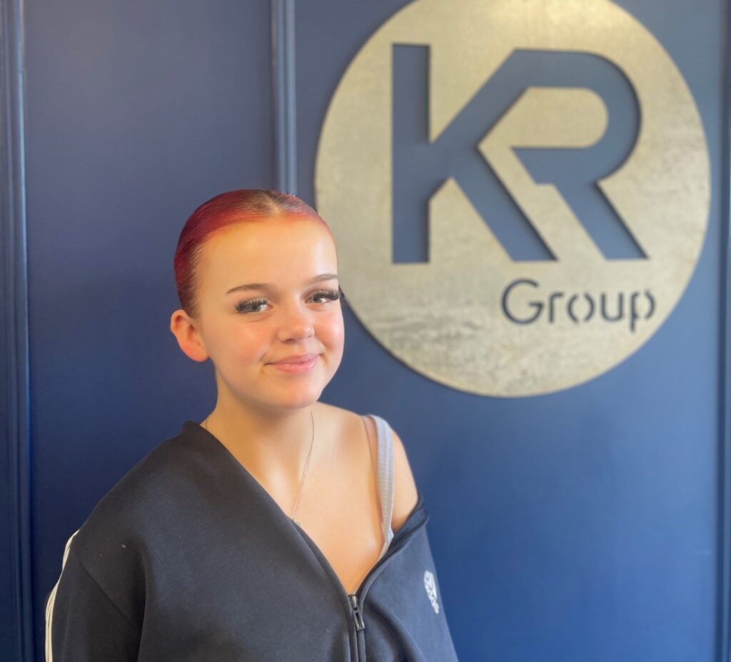 Portrait of KR Group KRedit trainee, Felicity Davies.