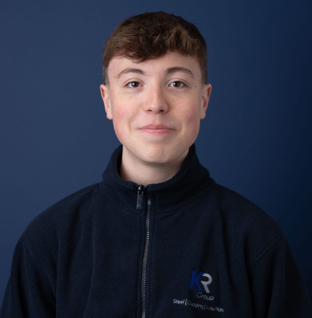 Portrait picture of Nathan Clunas, trainee at KR Group Scotland.